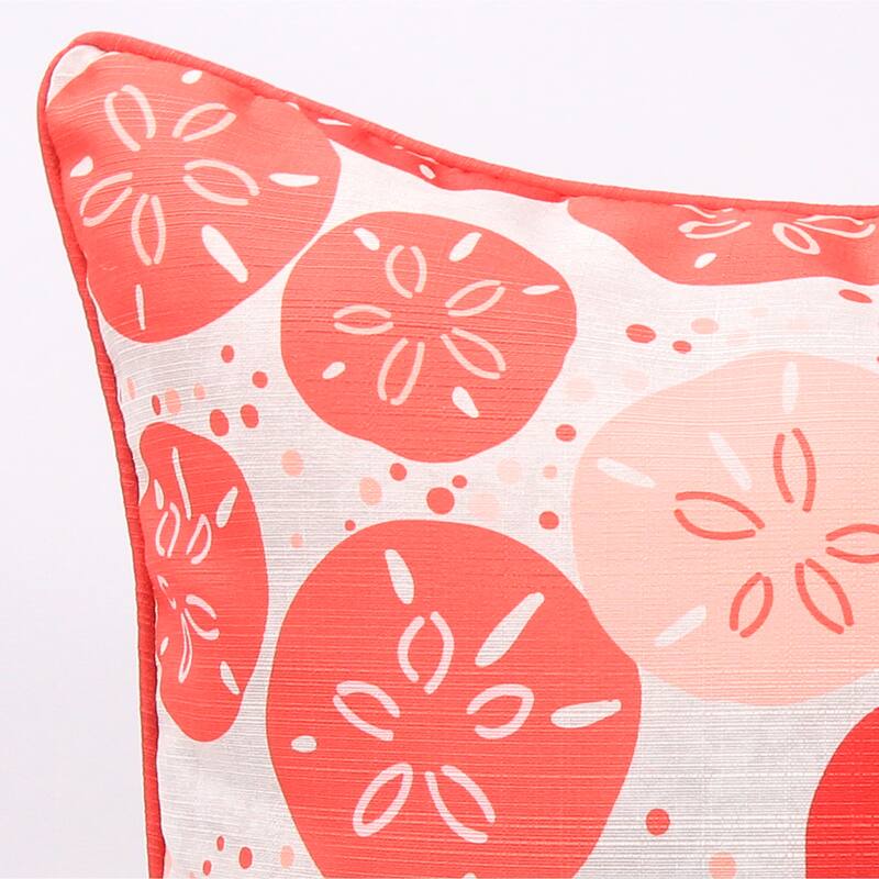 20" x 20" Nautical Indoor Throw Pillow with Welt On Sale Bed Bath